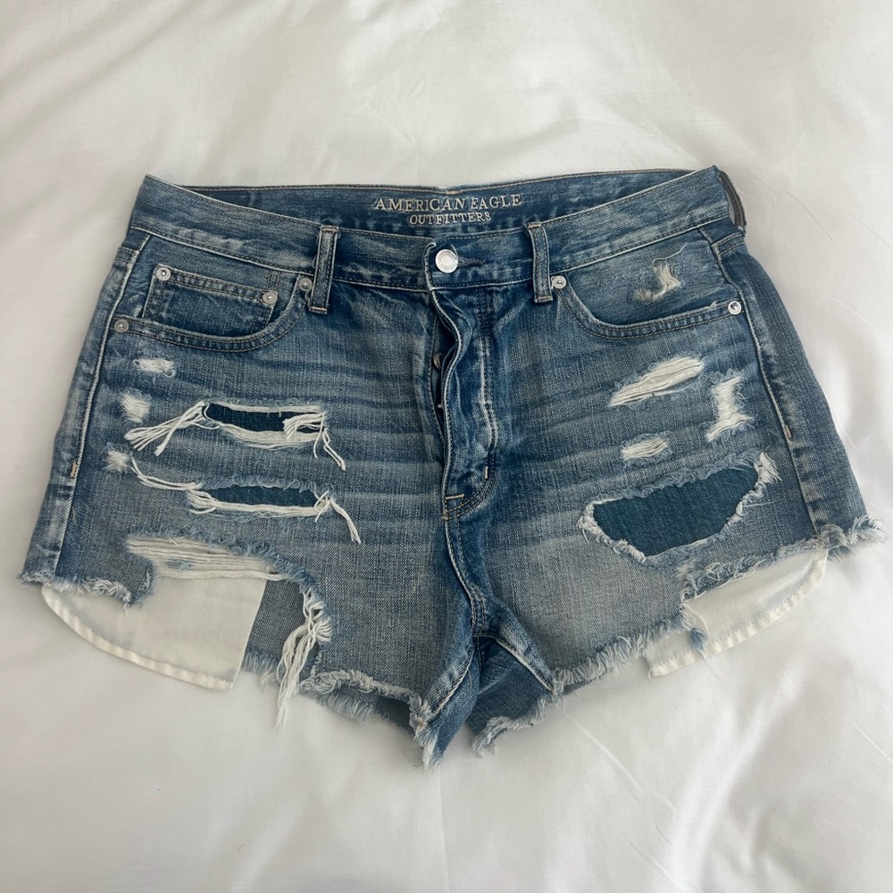 American Eagle Festival Denim Jean Shorts
